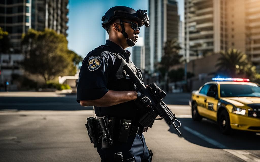 Armed Officer at San Diego: Your Local Safety Champion