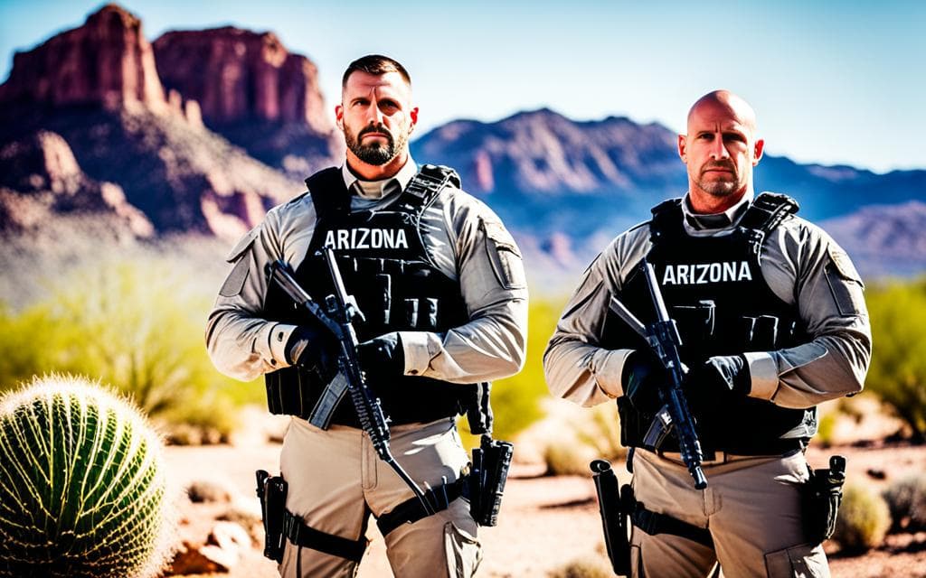 Hire Professional Armed Guards in Arizona
